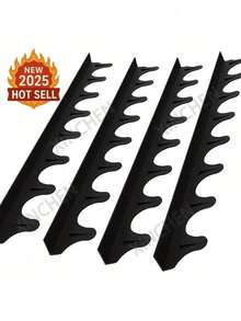 1 Piece Stove Side Protector, Silicone Stove Gap Cover, 21inch Length And Width Oven Stove Gap Cover, Stove Side Protector Filling Strip, Between Oven And Countertop, Dishwasher, Dryer, Easy-To-Clean Heat-Resistant Gap Protector, Black - 黑色 - 查看 4