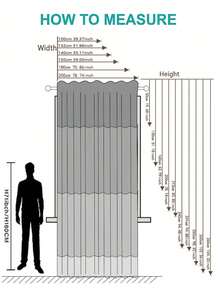 1pc Blackout Thermal Curtain Fabric - 99% UV-Resistant Polyester, Rod Pocket Hanging, Non-Bleachable Plain Weave, Bedroom Art Theme, Coated Blackout Thermal, Noise Reducing - Ideal For Bedroom, Farmhouse And School Deep Sleep - Beige - View 4