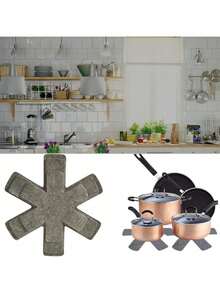 12pcs Premium Felt Pot Holders - Non-Stick, Scratch-Resistant Multi-Layer Heat-Resistant Kitchen Mats, Suitable For Cookware, Glassware, Baking Trays, Pots, Pans, Pot & Pan Sets - Multicolor - View 11