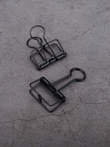 2个复古多色回形针，适用于桌面文件整理、返校季、文具