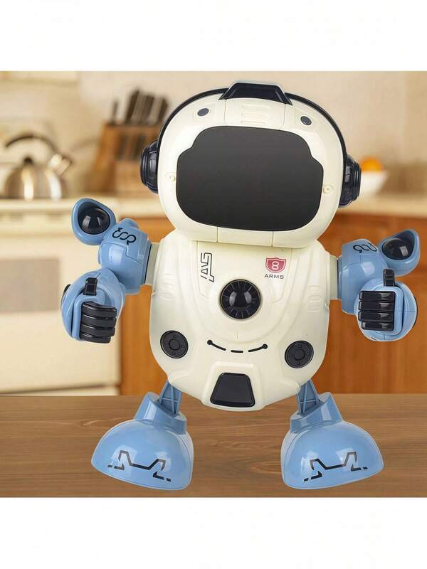Robot bailarín, camina hacia la izquierda y la derecha y se balancea, juguete de robot inteligente, juguete divertido y lindo