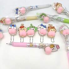 1pc New Stress Relief Kneading Music Massage Pen, Unisex Drawing Pen, Creative Press, Signature Pen, Random Pen Style, New Year Gift, Valentine's Day Gift, Easter Gift - Multicolor - View 3