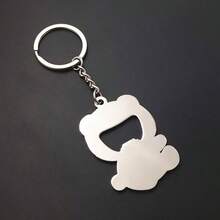 1 Stück kreative, süße Panda Flaschenöffner Schlüsselanhänger, Überraschungsgeschenk für Freunde, Geburtstagsparty, unisex Accessoire, Auto Schlüssel Dekoration, DIY Panda Anhänger, Abschlussgeschenk für Mutter, Vater, Abschluss und Lehrer - Verschiedenfarbig - Übersicht 6