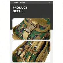 Riñonera, estuche de cuero práctico con bolsillo para el muslo, bolso de cadera para exteriores - Multicolor - Ver 10