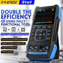 2C23T 3 In 1 Multimeter Digital Oscilloscope Signal Generator Function 9999 Count AC Volt 50ms/S 10MHz Dual Channel - 2C23T 2PCS P6100 - 查看 2