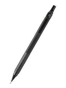 0.3/0.5/0.7/2.0mm Automatic Mechanical Pencil Set, 100pcs Refill Leads, Low Center Of Gravity, Retractable Tip, Metal Body, Back To School Essential - Black - View 12