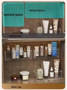 化妆品收纳盒 - 透明 - 查看 5