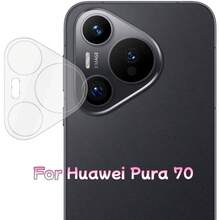 透明镜头膜，适用于华为 Pura 70/Pura 70 Pro/Pura 70 Ultra/Pura 80/Pura 80 Pro/Pura 80 Ultra/Pura 90/Pura 90 Pro/Pura 90 Pro Max，无气泡高清透明镜头保护膜，全覆盖防刮防震钢化玻璃镜头保护膜，防刮防震，简约时尚，手机镜头保护膜，手机配件 - 無色 - 查看 19