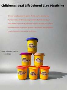 24/12/6pcs Kids Modeling Clay Set, Creative Handmade Toys, Multi-Color Clay Set, Develop Children's Hands-On Ability, Classroom Learning Toys, Playdough, Suitable For Boys And Girls, Home And School Use, Enhance Creativity (Some Colors Random)