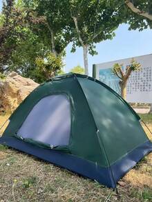 1 cort de camping cu plasă de țânțari, portabil și ușor de asamblat, acoperit cu argint pentru umbrire solară, potrivit pentru activități în aer liber, camping, parc, picnic, pescuit, echipament de camping, articole esențiale pentru camping - Multicolor - Vizualizare 6