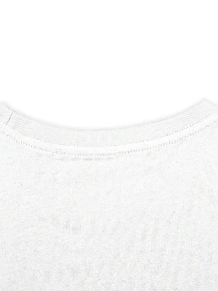 Italian Summer Clean Girl Sardines Fisherman Aesthetic T-Shirt-1 (2) - 白色 - 查看 3