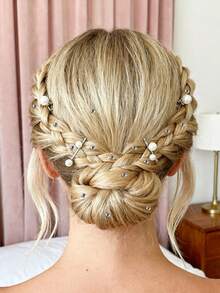 450颗银白色小水钻，2毫米，多包装（8颗/5颗/3颗/2颗/1颗），闪亮钻石，适用于眼角/指甲/面部装饰，适合狂欢节、情人节、Y2K派对、日常装饰、DIY面部装饰、音乐节、化妆派对、舞会等场合。 - 白色 - 查看 3