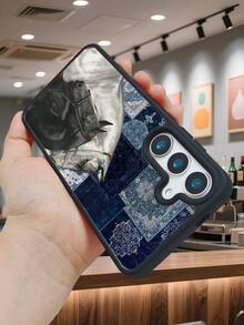Elegance Black White Dual Horses Portrait Background Unique Luxury Equine Art Magnetic Phone Case, Vintage Pattern Gift Classic Contrast Accessory,Horse Year Gifts For Friends,Compatible With Iphone 17 Pro Max 17pro 17Air 17 16 15 14 13 12 11 X XS XSMAX Plus Pro ProMax S25Ultra S25 S24 S23FE S22 Plus FE Case - 黑色 - 查看 4