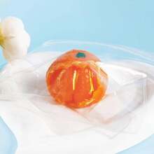 1pc Office Decompression Toy - Funny Orange Squeeze Ball For Adults - trái cam - Xem 6