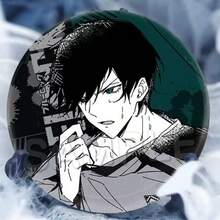 蓝锁动漫全息徽章收藏版，动漫周边，卡通背包装饰胸针，动漫配饰，万圣节/圣诞节/生日礼物，适合家人和朋友 - 彩色 - 查看 15