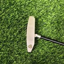 Flow.1.S Nine Elenev Golf Putter, Straight Putter, CNC Milled 6061 Aviation Aluminum, Plasma Anodized, Automatic Face Balancing And Alloy Counterweight Screws, Zero Torque