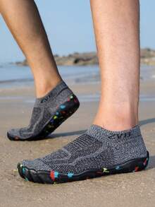 Chaussures d'eau amies des pieds nus, à semelle souple pour la natation, la plongée, les chaussures de plage pour hommes, les sandales d'été pour l'extérieur, les chaussures d'eau pour la pêche, les chaussures respirantes pour le gué. Idées pour la Saint-Valentin - Imprimé - Voir 10