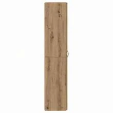 vidaXL Armoire de Bureau avec porte Chêne artisanal 70 x 32 x 77,5 cm - Tabac - Voir 7
