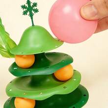 1pc Cat Toy, Self-Entertainment Cat Toy, Fun Cat Toy, Brand New Macaron Colors, Cat Toy Turntable, Cat Toy Ball, Cat Toy Bell, Scratch Pad Puzzle Toy, Interactive Cat Toy, Suitable For Kittens, Indoor Cat Toy Ball, Perfect For Playing In Boring Indoor Environments - Multicolor - View 5