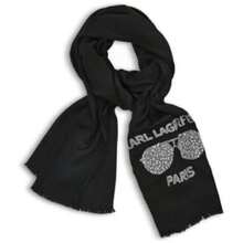 Womens Sunglasses Krystal Pashmina Sparkly Scarf(Talla Única Negro -) - Multicolor - Ver 1