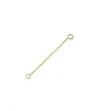 3件/6件/12件可调节延长链，手工DIY手链项链脚链配件，3种颜色可选 - 金色 - 查看 2