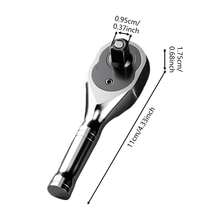 72 Tooth Ratcheting Wrench Set SAE & Metric For Home And Car Repair With Non-Slip Handle Sockets - Multicolor - View 11