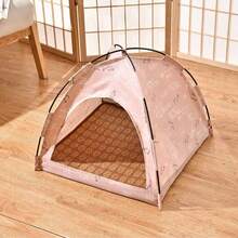 All Season Pet Tent Bed, Breathable Cat House, Cool Cat Tent For Summer, Cat Shelter, Comfortable Portable Pet Bed - Multicolor - View 3