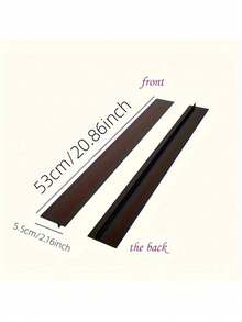 1 Silicone Seal Strip Kitchen Gap Cover - Heat Resistant, Waterproof, Stain Resistant - Perfectly Seals Spaces, Keeps Countertops Clean - 白色*2 - 查看 5