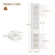 Bedroom Armoires - Wit - View 5