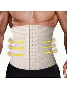 Áo ba lỗ định hình eo cho nam - Tạo dáng vùng bụng, thấm hút mồ hôi, dây đeo eo có thể điều chỉnh. - Nhiều màu - Xem 3