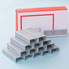 Grapas de Metal Galvanizado Número 10, 1000 Unidades, Mini Grapas para Oficina y Escuela,38081534 - Multicolor - Ver 6