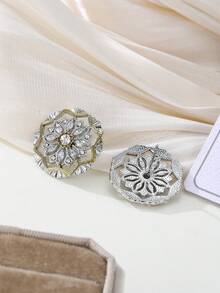 1 Đôi bông tai thời trang, thanh lịch, phong cách retro, trang sức dự tiệc tinh tế, quà tặng cho vợ, thiết kế cổ điển Bohemian phù hợp cho các buổi tiệc, đeo hàng ngày và các sự kiện trang trọng. - Hoa tai - Xem 6