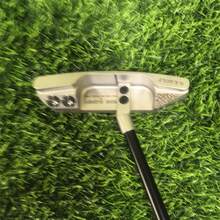 Flow.1.S Nine Elenev Golf Putter, Straight Putter, CNC Milled 6061 Aviation Aluminum, Plasma Anodized, Automatic Face Balancing And Alloy Counterweight Screws, Zero Torque