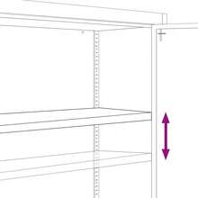 Filing Cabinets - Black - View 7