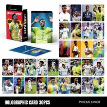 FI FA Ronaldo, Yamal, Vinicius, Mbappe, Bellingham, Haaland Delicate Mini Cards, High-Definition Photo Cards, Collectible Cards, Fans Merchandise Goods, Small Gifts - Multicolor - View 6
