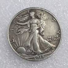 1918-P 行走自由女神半美元复制币，美国