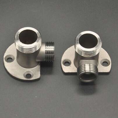 1pc Exposed To Concealed Shower Head Base Converter, Faucet Wall Mount Adapter, Mixing Valve Fixed Base Offset Adapter