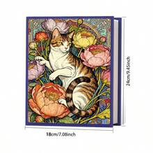 6-Inch Photo Album With 200 Pockets, Large Capacity, Velvet Material, Creative Family & Couple Commemorative Album, Christmas Gift, Perfect Gift, Commemorative Album, Exquisite Gift, Family Photo Album - Multicolor - View 4