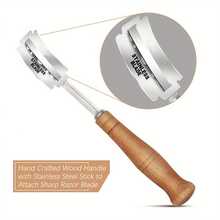 Stainless Steel Professional Baking Tool Bread Trimmer, Precise & Dough Cutter - - - View 5