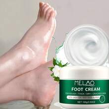 MELAO Urea Foot Cream, Specially Designed For Cracked Heels And Calluses - 40% Urea Formula, Repairs Dry Feet, Removes Calluses At Night, Softens Rough Skin.