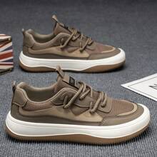 Zapatos deportivos de malla transpirable nuevos de verano para hombres, zapatos de correr casuales versátiles y modernos, ligeros, antideslizantes y acolchados de malla - Verde - Ver 5