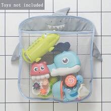 Bolsa de Malha para Banheiro de Recém-Nascido com Design de Gancho, Bolsa de Rede de Armazenamento de Brinquedos de Praia com Formato de Animal de Desenho Animado para Crianças - Multicolorido - Visão 6