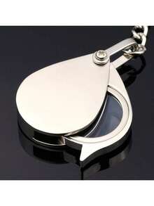 30倍放大镜钥匙扣 - 便携式可折叠口袋放大镜，带无电源模式，适合阅读和珠宝检查，是开学季必备品 - 多重規格 - 查看 6