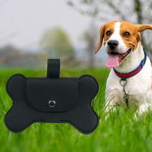 新款皮革宠物粪便袋分配器，遛狗粪便袋收纳架，骨头形状宠物粪便袋整理器 - 彩色 - 查看 8