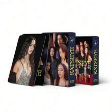 Bộ 55 thẻ LOMO KATSEYE - Album ảnh tự in, Thẻ giao dịch sưu tầm cắt laser, Phụ kiện gỗ độc quyền dành cho người hâm mộ phim truyền hình Hàn Quốc, Quà tặng kỷ niệm ngày lễ - Nhiều màu - Xem 8