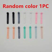 5-10 pezzi/set Organizer per cavi del telefono, molletta per auricolari, fermagli per gestione cavi con 3 fori, fascette per avvolgere cavi dati, organizer portatile per accessori - Multicolore - Visualizzare 12