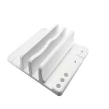 Vertical Laptop Stand, Dual Desktop Vertical Stand With Adjustable, Fits All / Surface / / HP / / Chrome Book - Multicolor - View 9