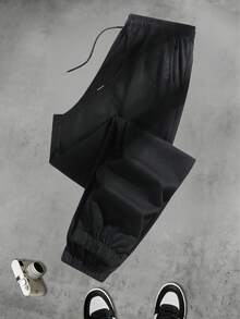 2026 New Loose Fit Casual Sports Pants For Women, Suitable For Daily Jogging Black - Black - View 5