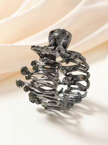 1 cái/3 cái Kẹp tóc nhỏ đính đá FRDTLUTHW cho kiểu tóc đuôi ngựa cao, kẹp tóc lấp lánh cho phụ nữ tóc dày dài (3 màu, gói 3 cái) Phụ kiện tóc cần thiết cho mùa lễ hội - màu đen - Xem 17