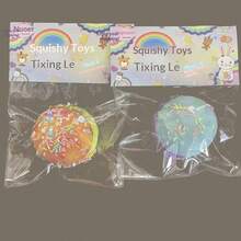 2026 New Arrival Red Book Same Style Squishy Cat Paw Egg Tart Dessert, Slow Rebound Squeeze Toy, Stress Relief Tool, Birthday/Holiday Gift, Perfect Present - Multicolor - View 9